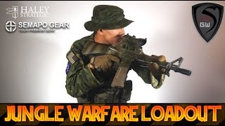 JUNGLE WARFARE LOADOUT  SEMAPO GEAR  HALEY STRATEGIC  SPARTAN117GW [upl. by Nylsirk]