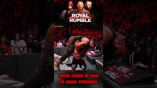 Brock Lesnar vs Braun Strowman vs Kane  2018 Royal Rumble Highlights wwe royalrumble brocklesnar [upl. by Menedez631]