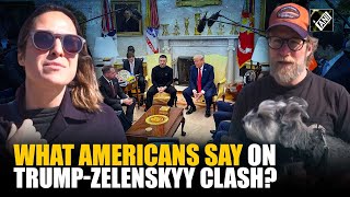 Watch What Americans say on TrumpZelenskyy clash at White House  RussiaUkraine Peace Deal [upl. by Yi906]