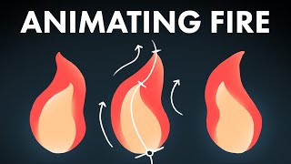 Quick Fire Animation  How to Animate a 2D Flame [upl. by Giah]