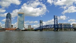 Jacksonville  Fl sightseeing by water taxi in HD [upl. by Naquin]