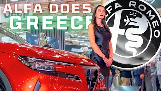 New Alfa Romeo Junior Makes Its Greece Debut At The Auto Athina Show 2024 [upl. by Eilegna]