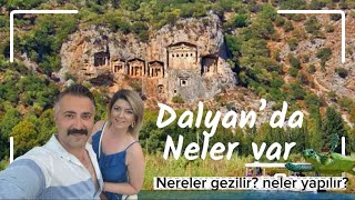 Dalyan’da nereler gezilir  Where to visit in Dalyan [upl. by Herrington]