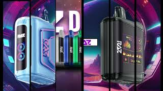 RAZ VAPETHE WORLDS FIRST MEGA HD SCREEN DISPOSABLE [upl. by Seravaj]