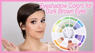 Best Eyeshadow Colors for Dark Brown Eyes [upl. by Ettelra]