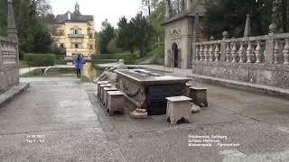 Fürstentisch  Wasserspiele  Schloss Hellbrunn  Salzburg [upl. by Odey]