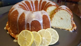 How to make a Lemon Pound Cake from scratch [upl. by Aicyle835]