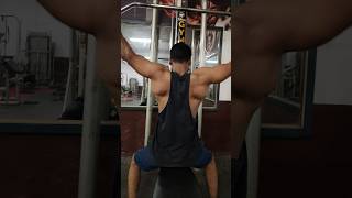 Back exercise back pull down short video viral motivation Gym bodybuilding trending [upl. by Hcelemile]