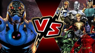 Darkseid VS The Annihilators  BATTLE ARENA  Marvel VS DC [upl. by Aire576]