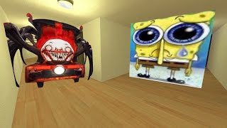 NicosChoCho and Sad Spunch Bob Nextbot in Gmod [upl. by Mcbride]