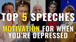 Top 5 UPLIFTING Speeches  Motivation For When You’re Depressed  Goalcast [upl. by Ybor763]