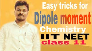 Dipole moment in chemistry  Solve dipole moment problems easily  dipole moment  part 1 [upl. by Oswin]