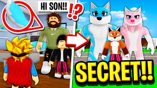 My Family Were SECRET FURRIES in Roblox BROOKHAVEN RP [upl. by Mahala]