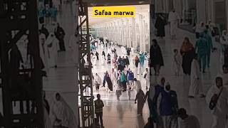 Haj Umrah saffa Marwa today live kam karna Haram Sharif 1 2 3 4 5 6 clock Tower Islamic video status [upl. by Eserahc]