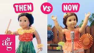 Best Birthday Ever  Then Vs Now Stop Motion  AmericanGirl [upl. by Almena]