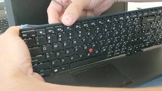 Lenovo T540P Keyboard Replacement How To [upl. by Chaworth553]