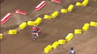 450SX Triple Crown highlights  Anaheim 2 [upl. by Ahsilav]