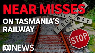 Nearmiss videos released to improve railway safety in Tasmania  ABC News [upl. by Parrie]