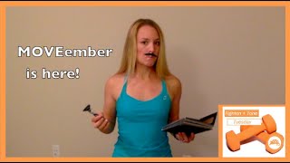 No Movember Mustache Celebrate MOVEember instead [upl. by Barna59]