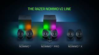 Razer Nommo V2Nommo V2 XNommo V2 Pro 21 Gaming PC Speakers [upl. by Aikaj]