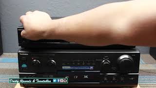 Technics SA DX940 Audio amp Video Control Stereo Receiver DEMO [upl. by Lussier]