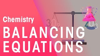 How To Balance Equations  Part 1  Chemical Calculations  Chemistry  FuseSchool [upl. by Rebecca]