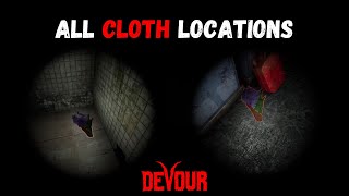 Devour Guide All Cloth Locations in the Asylum Map [upl. by Ardussi]