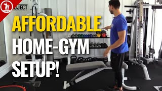 The Simple Affordable Home Gym Setup [upl. by Wallack559]