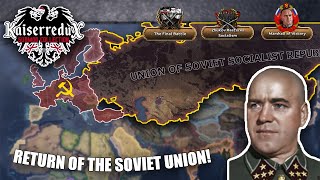 The Soviet Union Strikes Back  HOI4 Kaiserredux Zhukovs Russia [upl. by Latashia818]