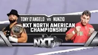 Tony DAngelo vs Nunzio NXT Nov 6 2024 [upl. by Karoline]