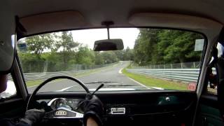 DKW F102 Nordschleife Onboard Historic Trophy Nürburgring [upl. by Ellennad236]