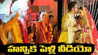 Hansika Motwani Marriage Video  hansika  TFPC [upl. by Jonette]