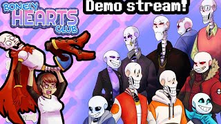 Bonely Hearts Club demo Finally a game that lets you date skeletons undertale bonelyheartsclub [upl. by Manlove]