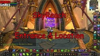 Skyreach Dungeon Entrance amp Location [upl. by Garrek]