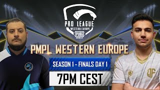 EN PMPL Western Europe Finals Day 1  Season 1  PUBG MOBILE Pro League 2021 [upl. by Jessey349]