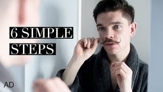 6 Steps To The Perfect Moustache  How To [upl. by Conyers598]