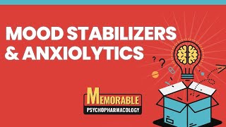 Mood Stabilizers and Anxiolytics Mnemonics Memorable Psychopharmacology Lectures 5 amp 6 [upl. by Atyekram397]