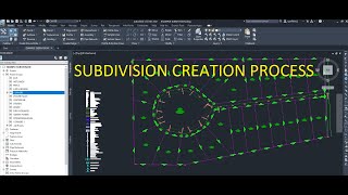 Subdivision Creation Process in Civil3D [upl. by Sharlene]