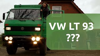 VW Bulli XXL  MAN G90 wird zu VW LT 93  Campervan Vorstellung [upl. by Durrell]