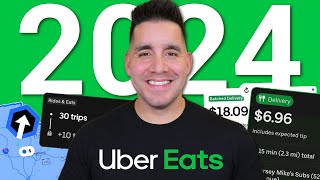 Uber Eats Driver Tips amp Tricks COMPLETE Guide 2024 [upl. by Itisahc716]