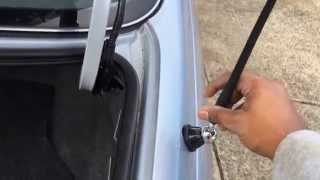 How to install a car antenna [upl. by Camel]