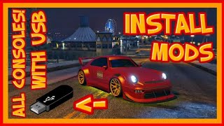 HOW TO INSTALL GTA V MOD MENUS USING USB ON XBOX 360 PS3 DOWNLOAD  TUTORIAL [upl. by Leiser323]