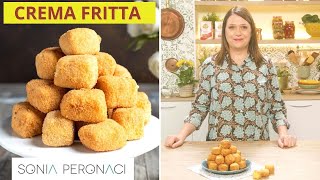 Crema fritta come fare i cremini di crema pasticcera marchigiani [upl. by Ttehc]