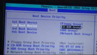 configurar compaq bios [upl. by Adnolehs225]