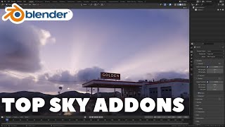 Best Sky AddOns for Blender [upl. by Kappel757]