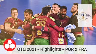 HIGHLIGHTS  Portugal x França  Torneio Pré Olímpico 2021 [upl. by Mcgannon]