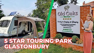 5 Star Adults Only Caravan Site  Old Oaks Touring Park Glastonbury [upl. by Sadonia]