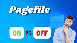 Pagefile ON vs OFF  Which performs better gaming pagefile performance [upl. by Atter]