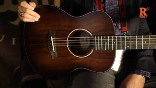 NEW Taylor GS Minie Koa Plus The GS Mini Gets Even More Gorgeous  NAMM 2020 [upl. by Nocaed]