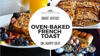 The best OVENBAKED FRENCH TOAST recipe [upl. by Briggs]